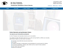 Tablet Screenshot of drrickthompson.ca